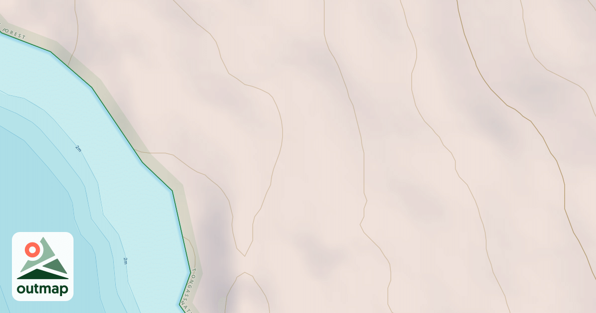 Map of Kizhuchia Creek Road