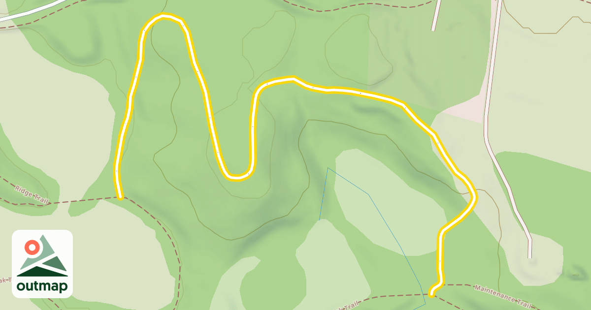 Map of Ridge Trail