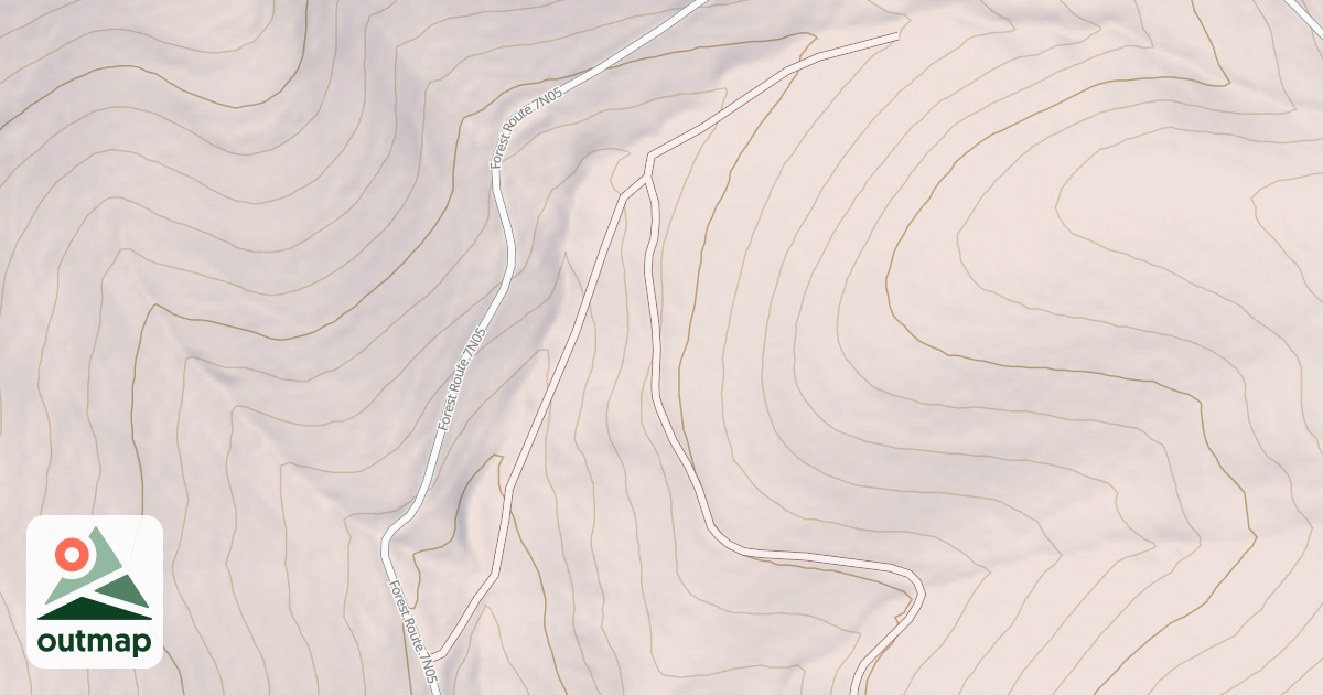 Map of USFS Motor Vehicle Use Map Roads {C92603EC-7A5F-4619-9E4A-69BCEE262D6D}