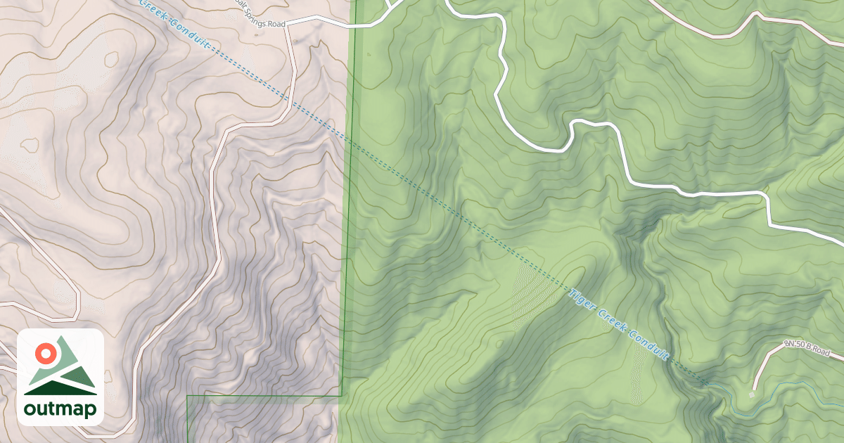 Map of SUMMIT CAMP BYPASS