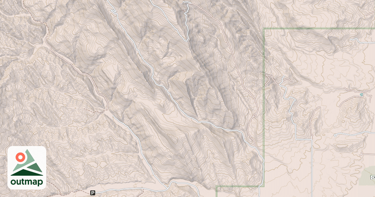 Map of DEEP CREEK