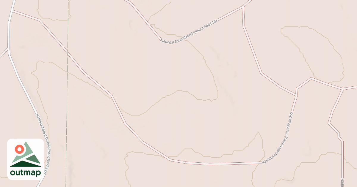 Map of USFS Motor Vehicle Use Map Roads {29DBA3AE-1D61-4F91-A087-FA0857F7B80D}