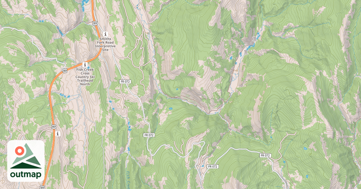 Map of SMITHS FORK