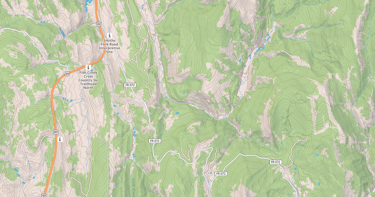 Map preview of SMITHS FORK