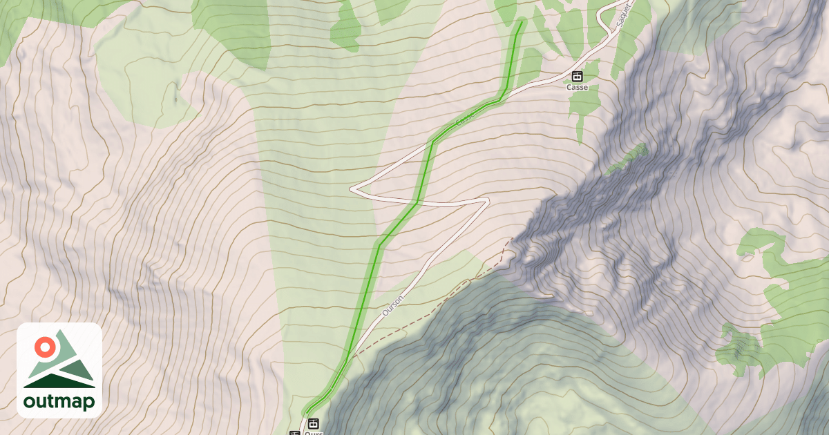 Map of Casse