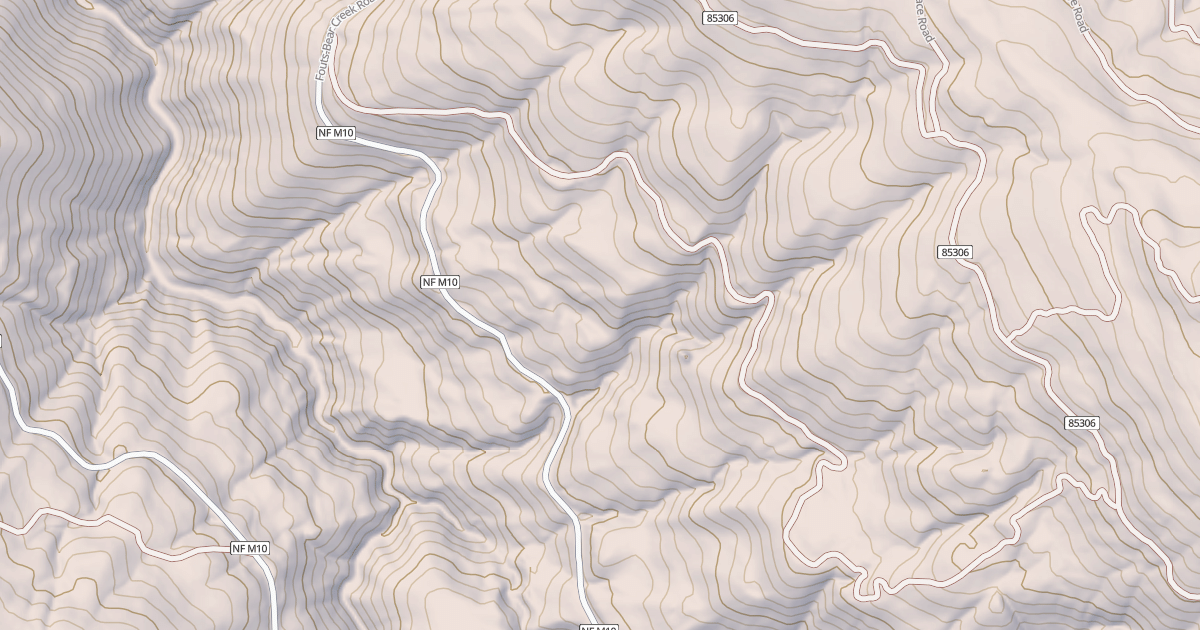 Map preview of SOUTH FK STONY EAST