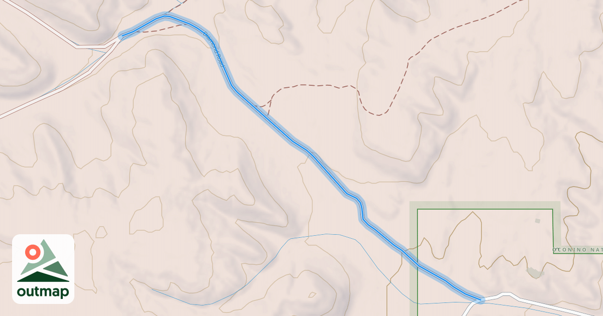 Map of Diamond Road