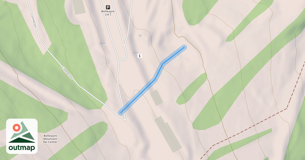 Map of Skier Bridge