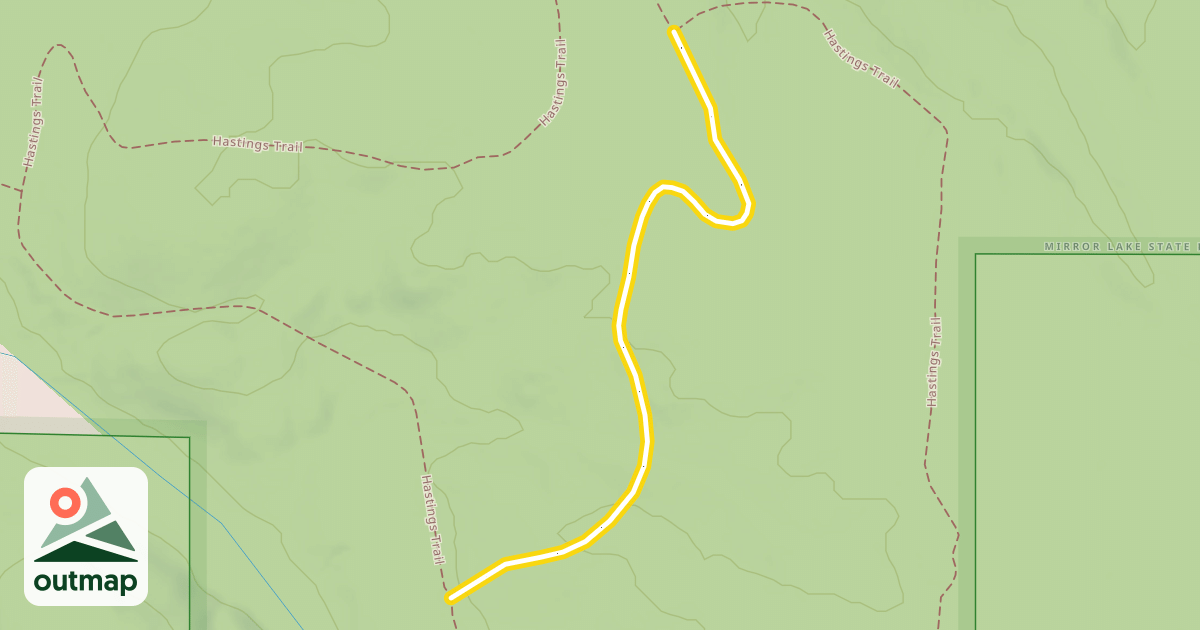 Map of Pinecone Pass
