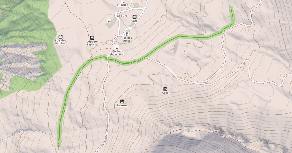 Map preview of L'Azalée