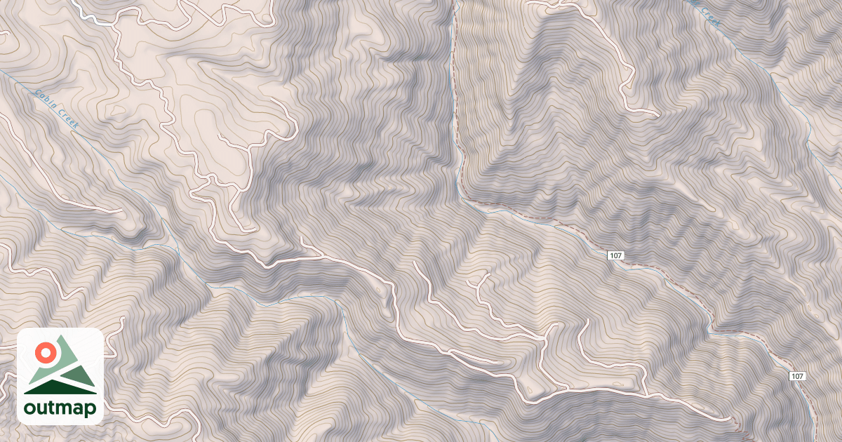 Map of EAST CABIN