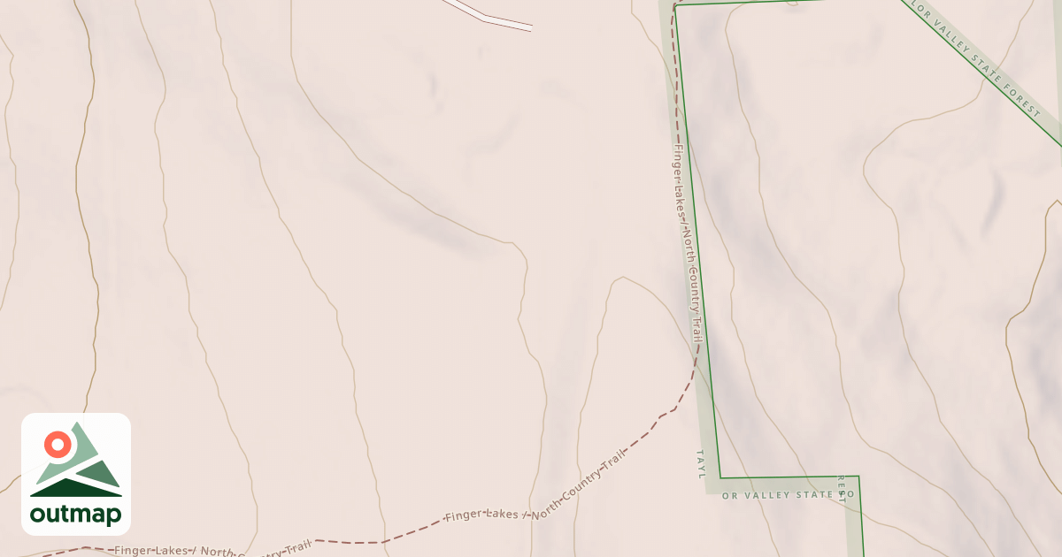 Map of Snowmobile Trail