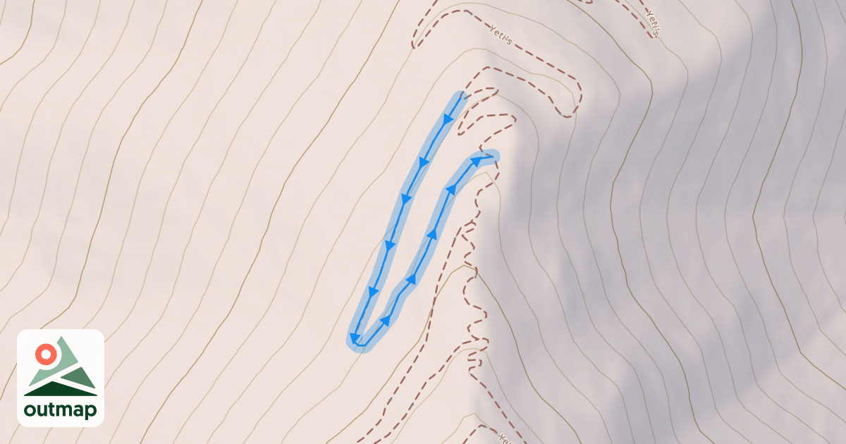 Map of Yeti's