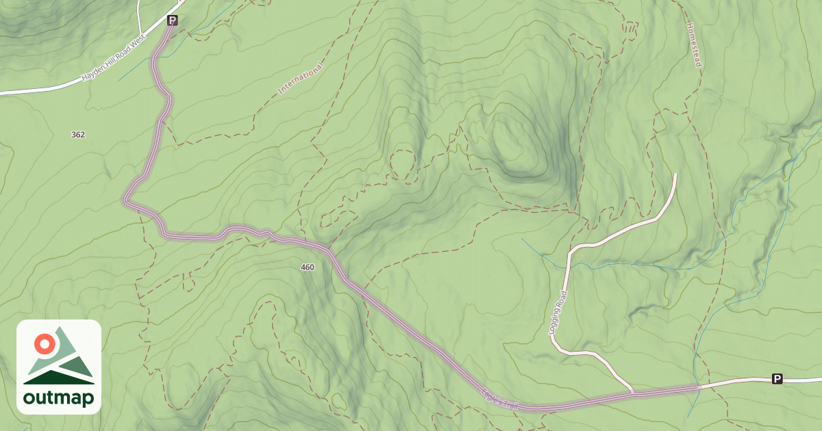 Map of Eagle's Trail