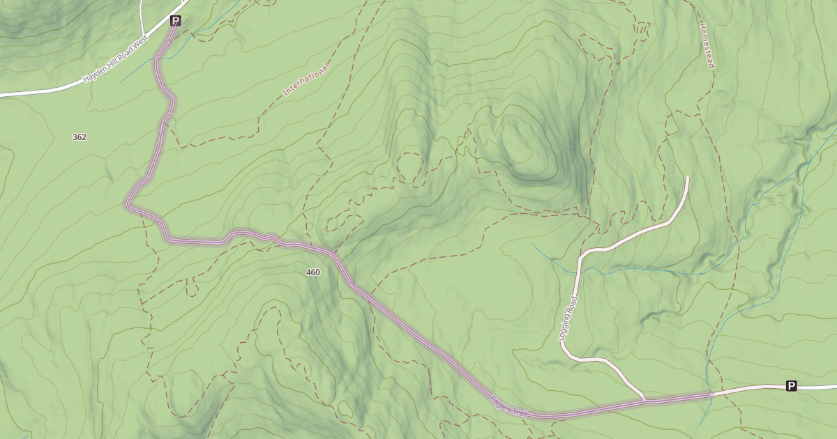 Map preview of Eagle's Trail