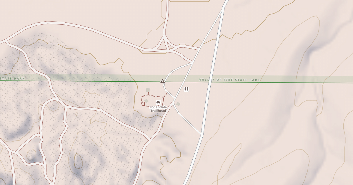 Map preview of BLM National GTLF Public Motorized Roads 381635a3-4e1e-4164-9549-beae89c6fea7