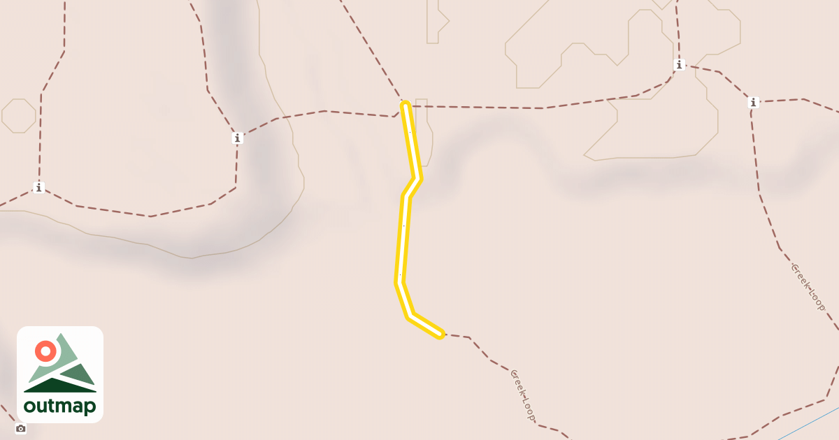 Map of Creek Loop