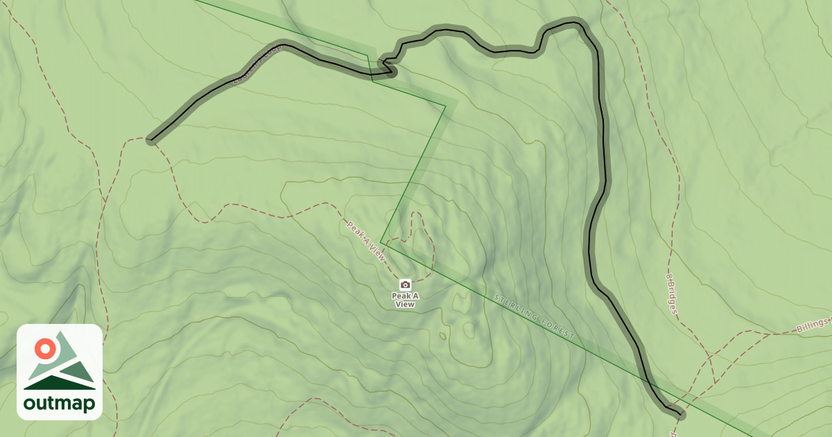 Map of Lauren's Loop