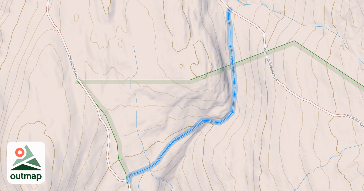 Map of Westerhoff Cutoff