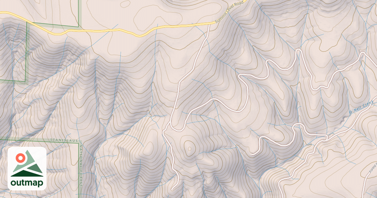 Map of DORRINGTON OHV ATV D52 S23