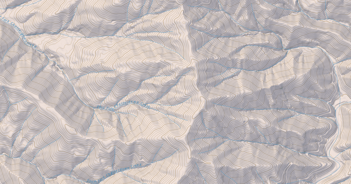 Map preview of CURL RIDGE