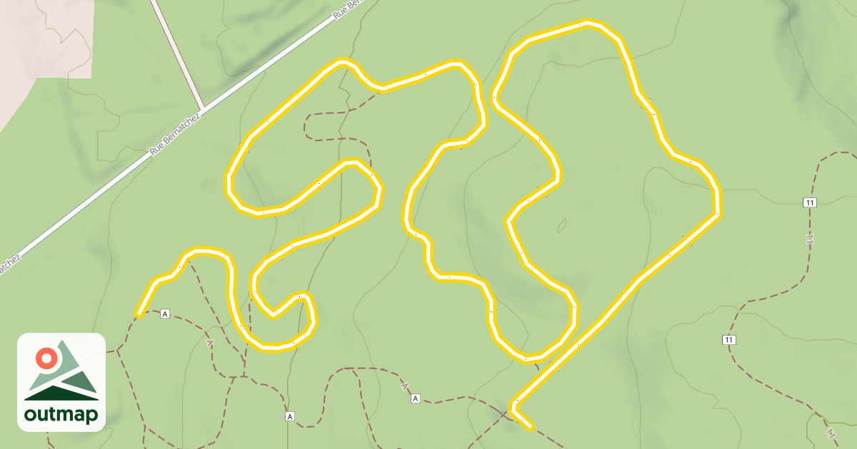 Map of B