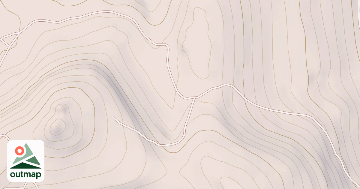 Map of ANTELOPE MTN NO 4