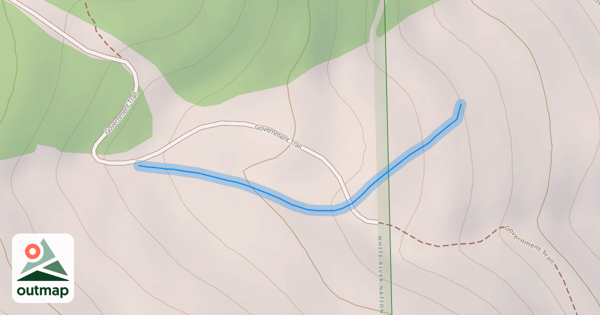 Map of Sterner Gulch