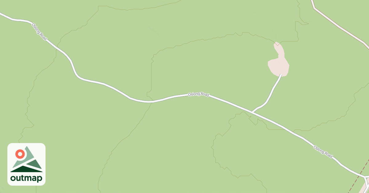 Map of S.B. Elliott State Park Snowmobile Trails