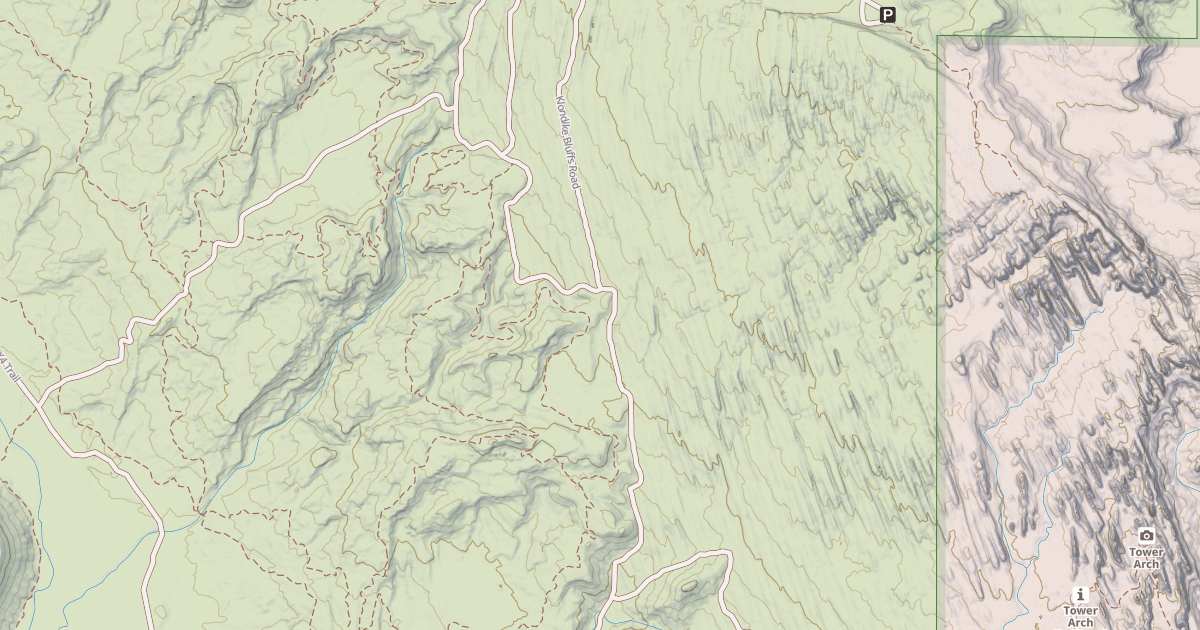Map preview of BLM National GTLF Public Motorized Roads 2229ac9f-1976-4d4d-b349-c9232716716a