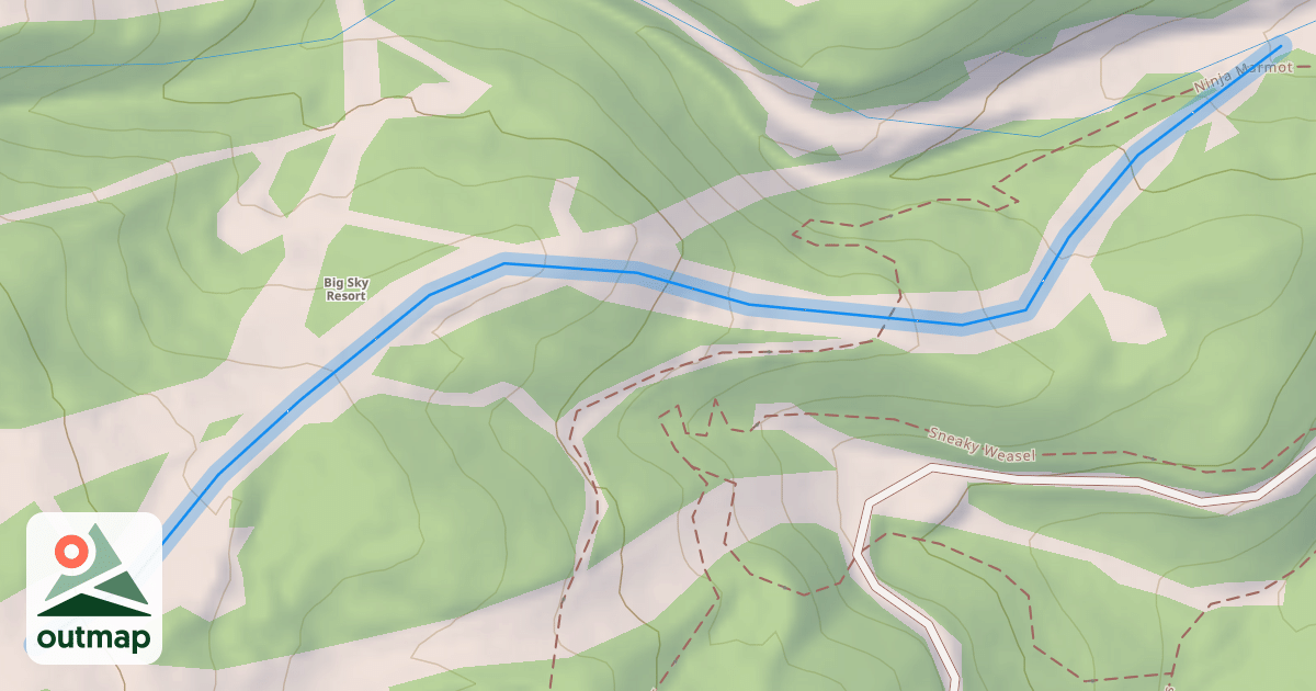 Map of Huntley Hollow