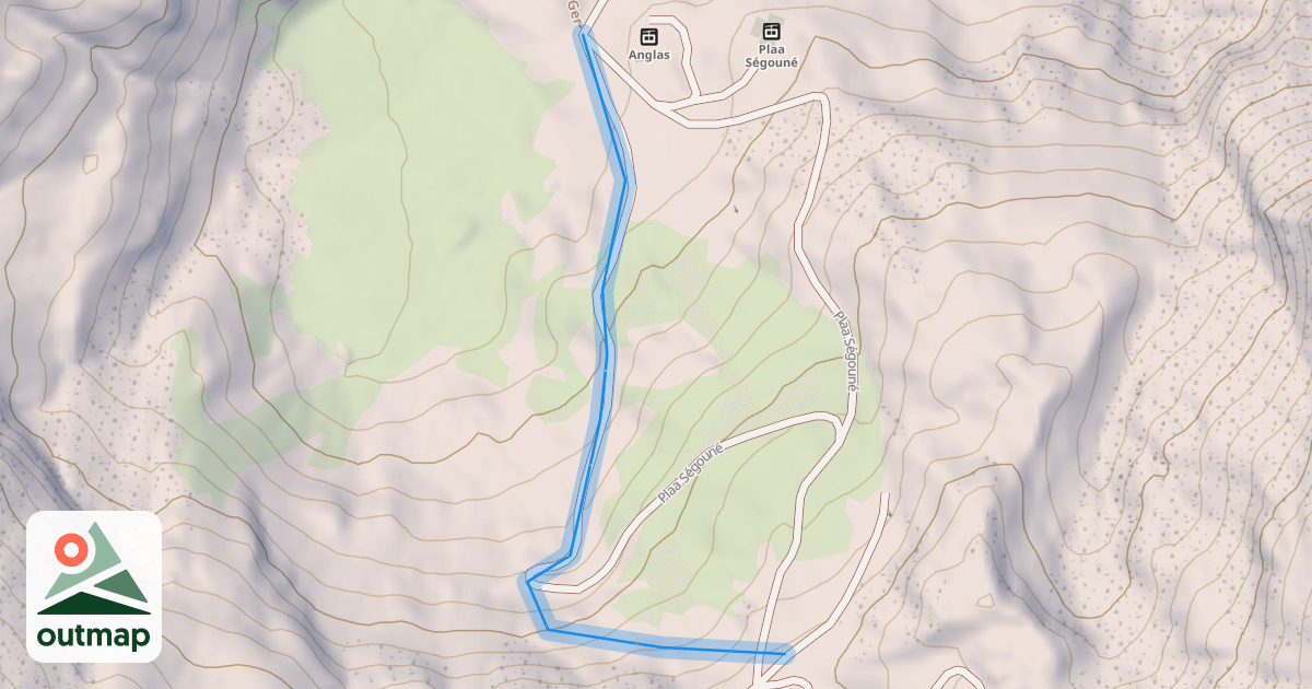 Map of L'arsellaz