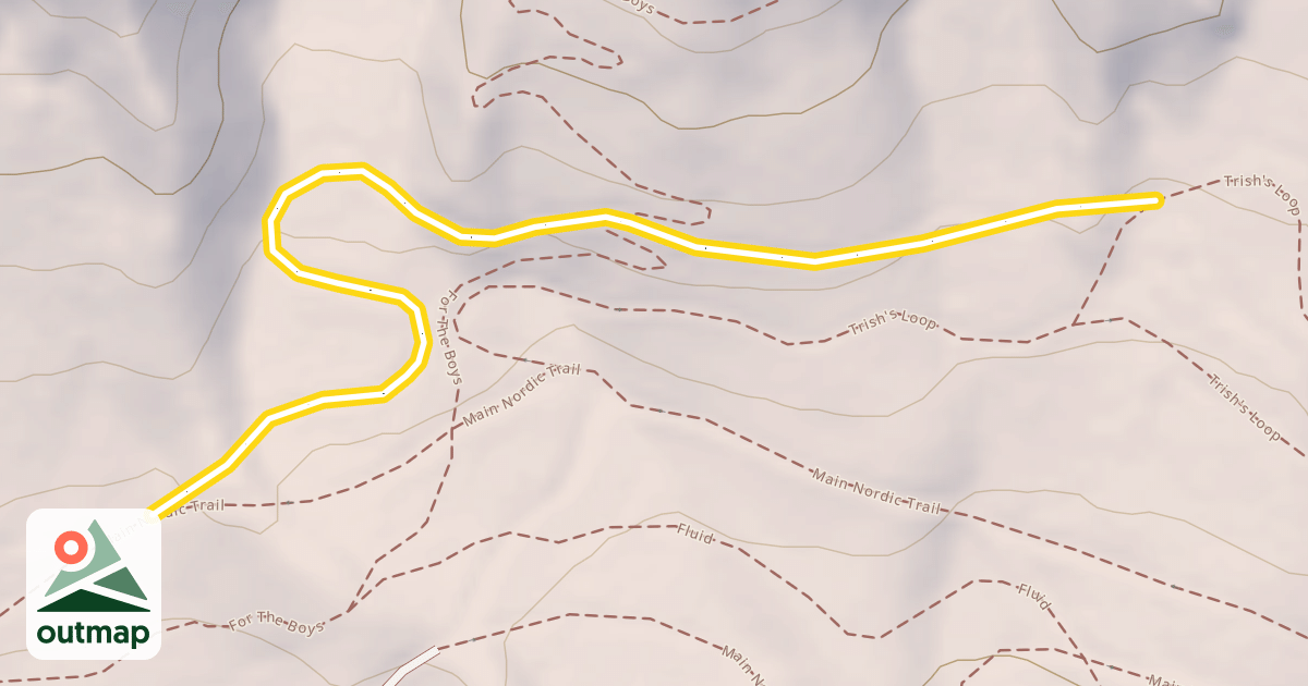 Map of Trish's Loop