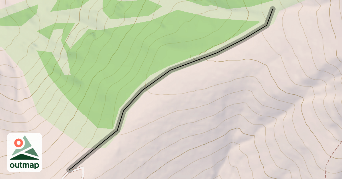 Map of Corral Ridge