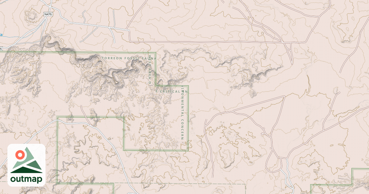 Map of BLM National GTLF Public Motorized Roads 8ae33be7-6205-4474-a480-17446fb5d20b