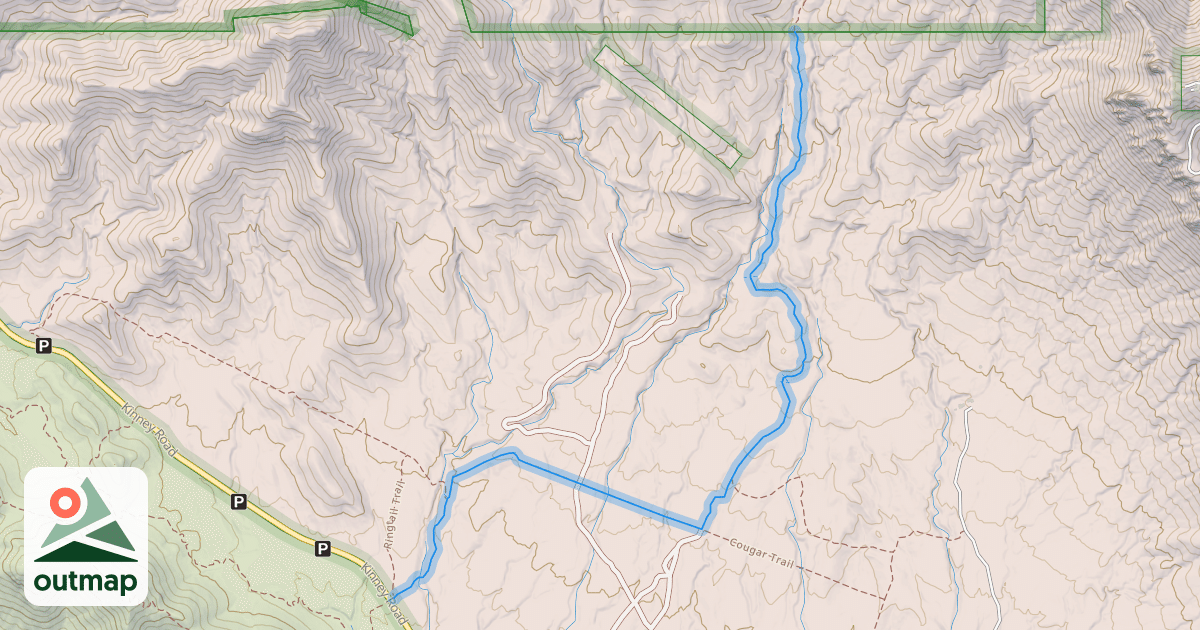Map of Orcut Trail