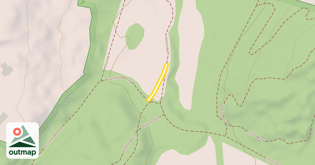 Map of Hillside