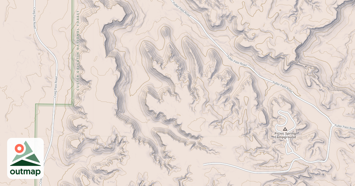 Map of 31233