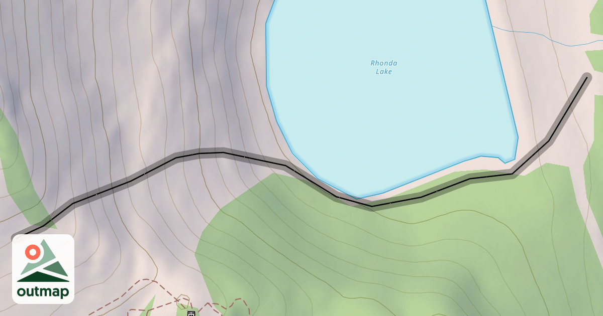 Map of Camel's Back