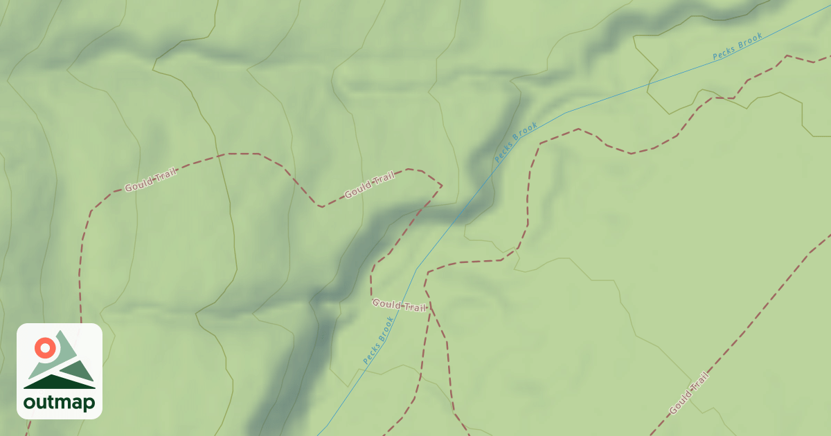 Map of Gould Trail