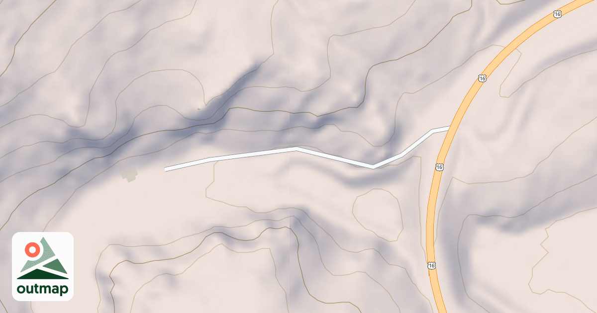 Map of VANNOY CABIN