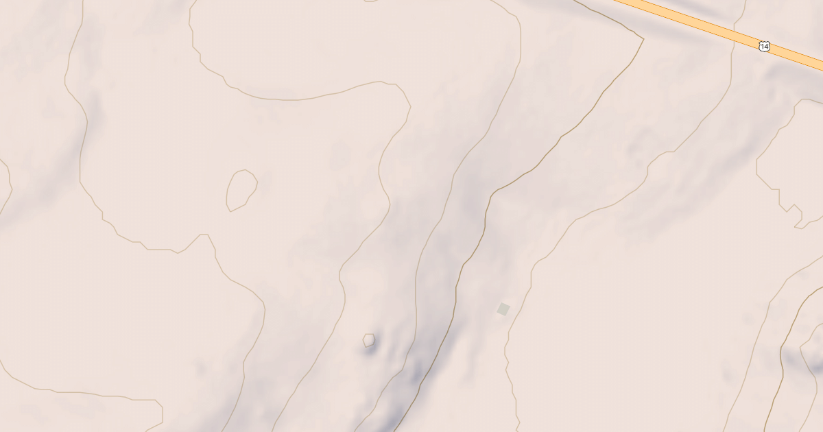 Map preview of JOHNSON CREEK CABIN