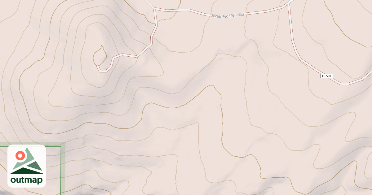 Map of USFS National Forest System Roads {D00A95DC-270E-480C-B37F-F2E29109EEA5}
