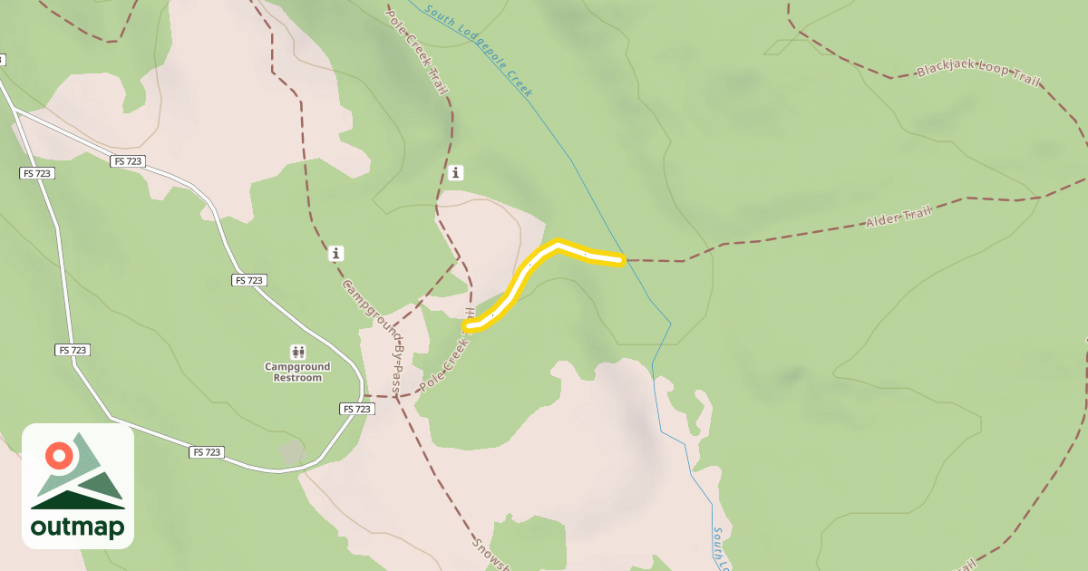 Map of Alder Trail