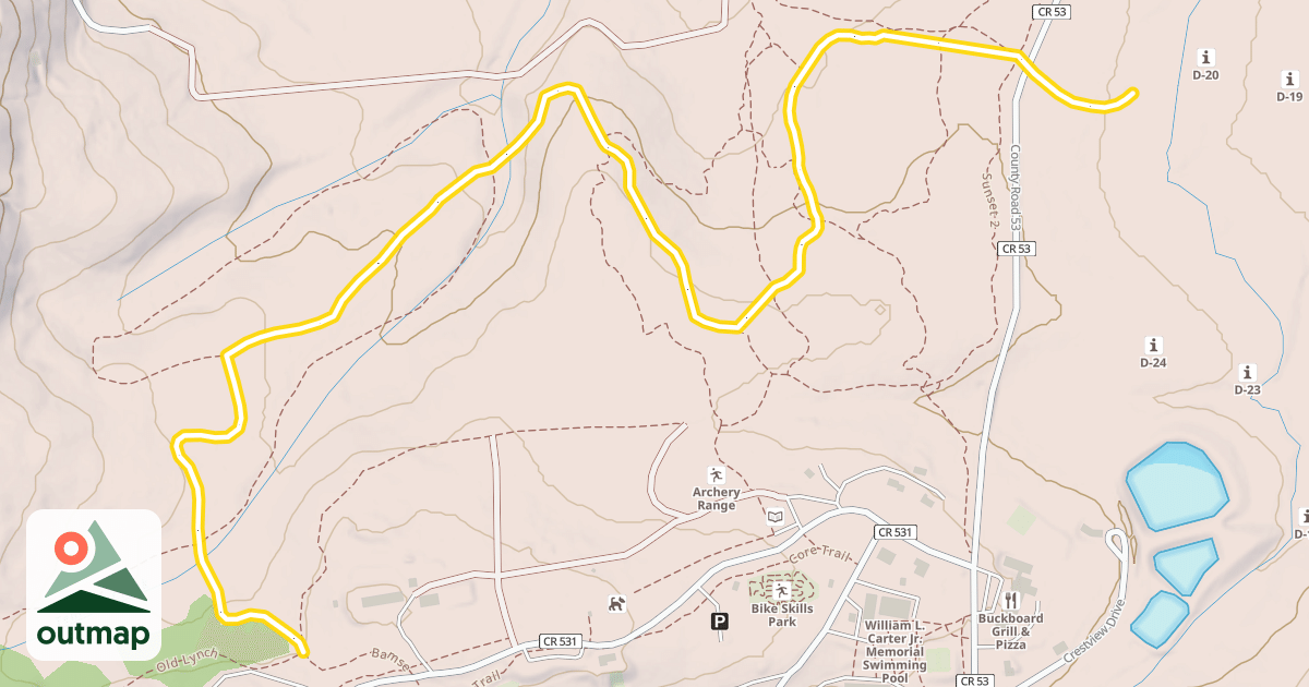 Map of Slim Jim