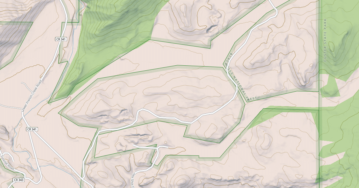 Map preview of HOT SHOT DRIVE