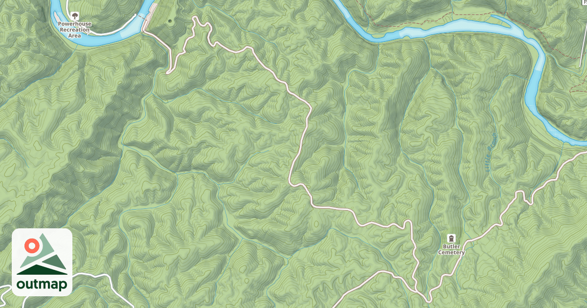 Map of SMITH CREEK