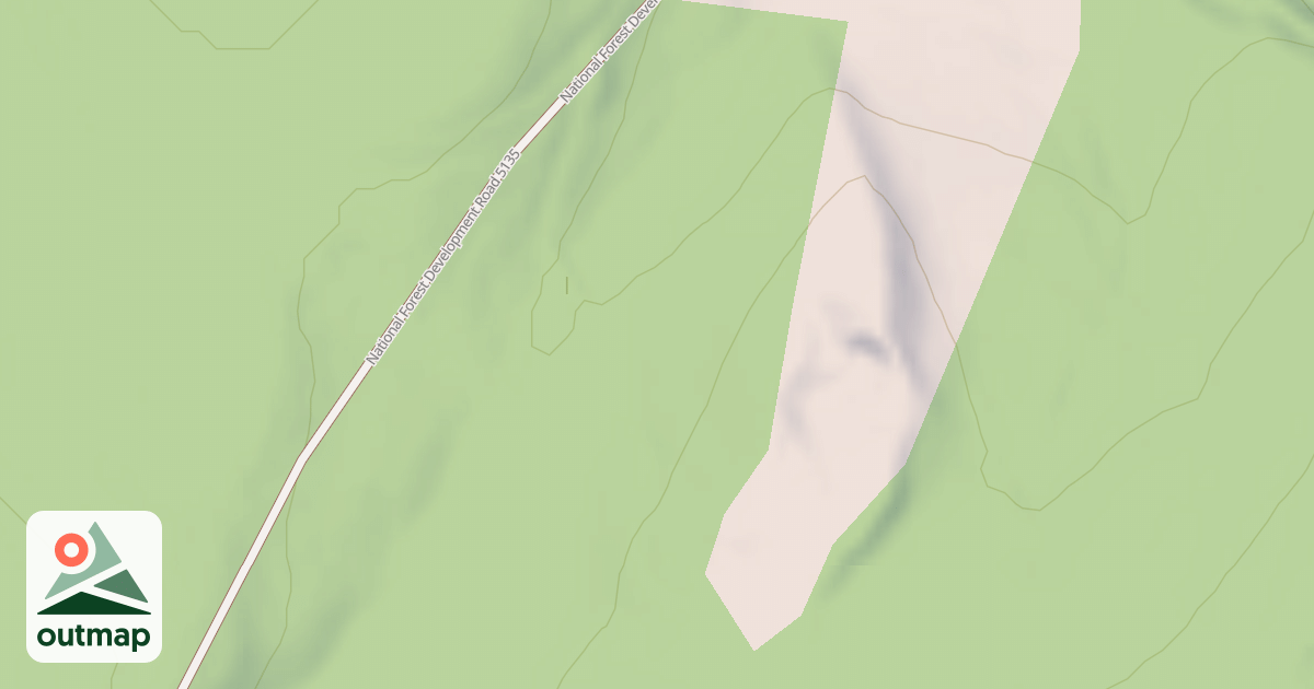 Map of USFS National Forest System Roads {2E33693D-054F-4608-AA9C-A119A7AC5E22}