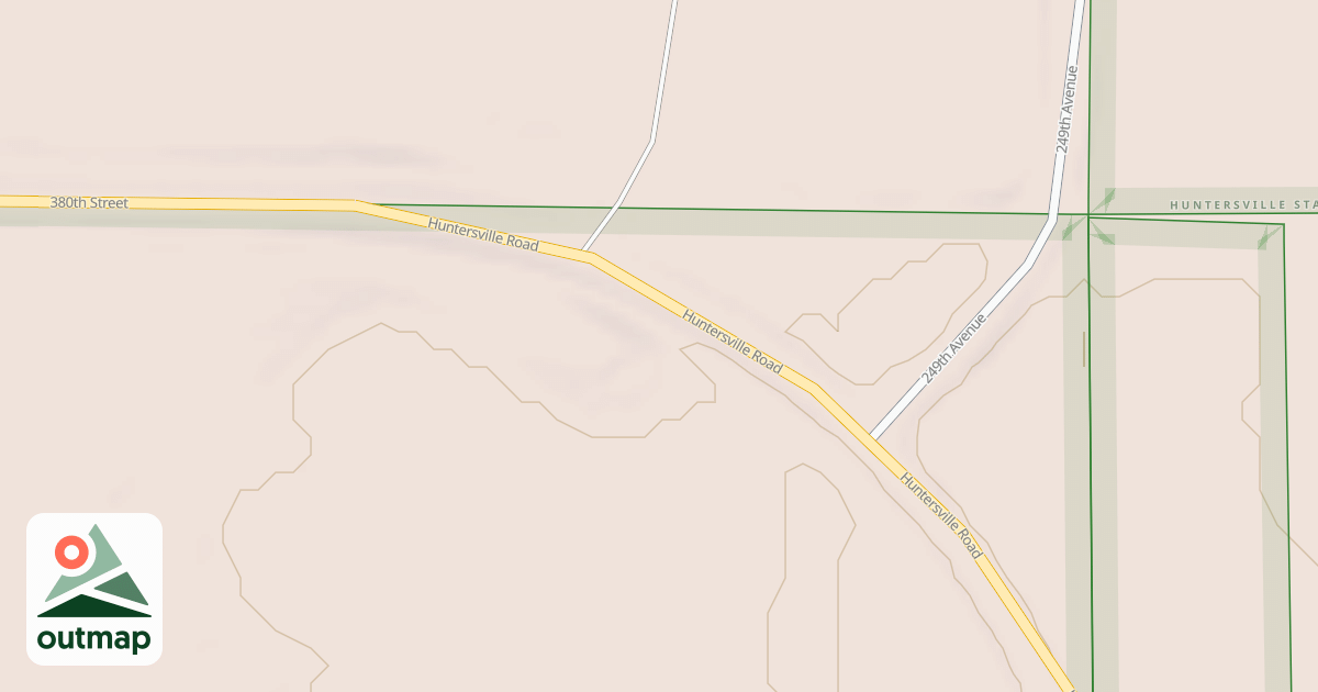 Map of Huntersville Trail