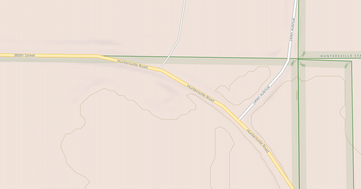 Map preview of Huntersville Trail